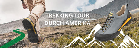 Bar Wanderschuhe Auf Amerikatour